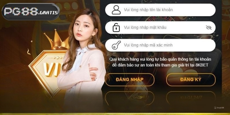 Hướng dẫn đăng ký PG88 bằng máy tính